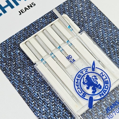 Иглы для бытовых швейных машин Shcmetz 130/705 H-J Jeans NM90 5 шт.
