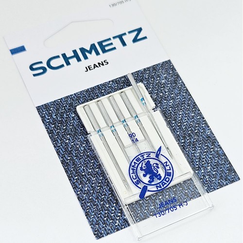 Иглы для бытовых швейных машин Shcmetz 130/705 H-J Jeans NM90 5 шт.