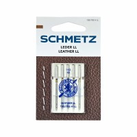 Иглы для бытовых швейных машин Shcmetz 130/705 H LL Leather NM110 5 шт.