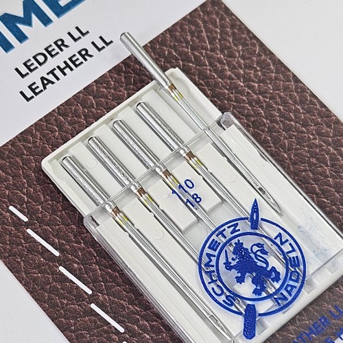 Иглы для бытовых швейных машин Shcmetz 130/705 H LL Leather NM110 5 шт.