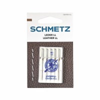 Иглы для бытовых швейных машин Shcmetz 130/705 H LL Leather NM80 5 шт.