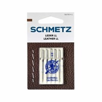Иглы для бытовых швейных машин Shcmetz 130/705 H-LL Leather NM90 5 шт.
