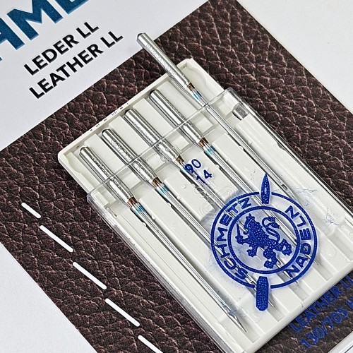 Иглы для бытовых швейных машин Shcmetz 130/705 H-LL Leather NM90 5 шт.
