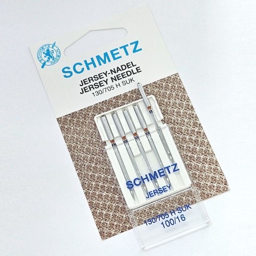 Иглы для бытовых швейных машин Shcmetz 130/705 H-SUK Jersey NM100 5 шт.
