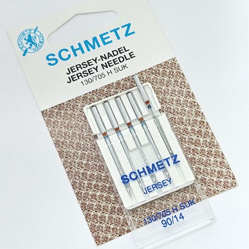 Иглы для бытовых швейных машин Shcmetz 130/705 H-SUK Jersey NM90 5 шт.