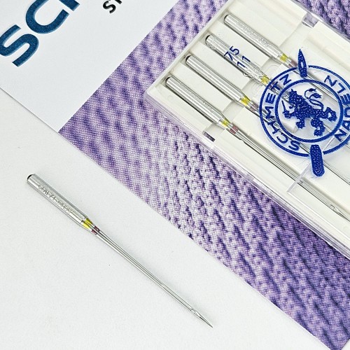 Иглы для бытовых швейных машин Shcmetz 130/705 H-S Stretch NM75 5 шт.