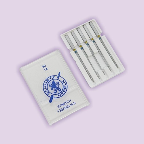 Иглы для бытовых швейных машин Shcmetz 130/705 H-S Stretch NM90 5 шт.