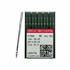 Иглы для промышленных швейных машин 134-35 LR 150 для кожи GROZ-BECKERT (10 шт)