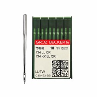 Иглы для промышленных швейных машин 134 LL 130 для кожи GROZ-BECKERT (10 шт)