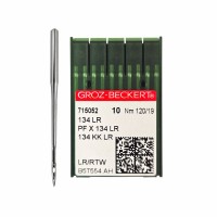Иглы для промышленных швейных машин 134 LR 120 для кожи GROZ-BECKERT (10 шт)