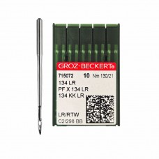 Иглы для промышленных швейных машин 134 LR 130 для кожи GROZ-BECKERT (10 шт)
