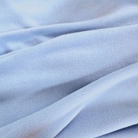 Флис двухсторонний антипиллинг "SENTEX" (ФАСОВКА 50*50см) 230 г/м2 100% ПЭ голубой