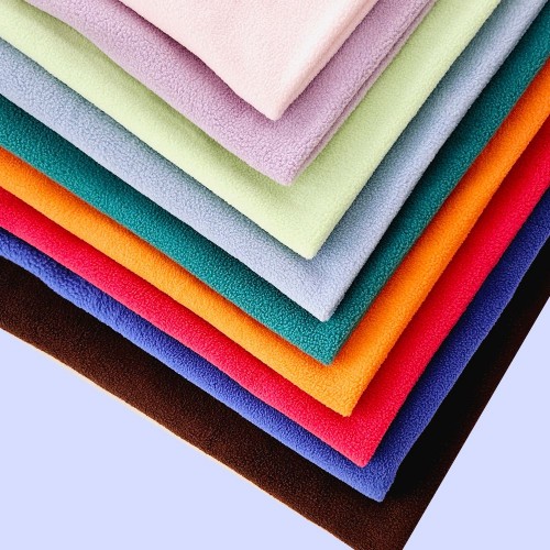 Флис двухсторонний антипиллинг "SENTEX" (НАБОР 12 отрезов 50*50 см) 230 г/м2 100% ПЭ ассорти