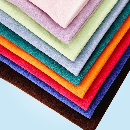 Флис двухсторонний антипиллинг "SENTEX" (НАБОР 6 отрезов 50*50 см) 230 г/м2 100% ПЭ ассорти