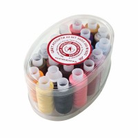 Нитки лавсан 35ЛЛ 200м цветные (22шт.в наборе)