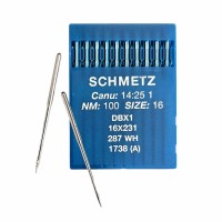 Иглы для промышленных швейных машин DB*1 100 универсальные Schmetz (10 шт)
