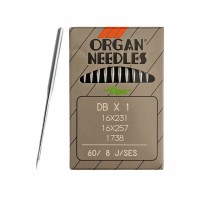 Иглы для промышленных швейных машин DB*1 60 SES для трикотажа ORGAN (10 шт)