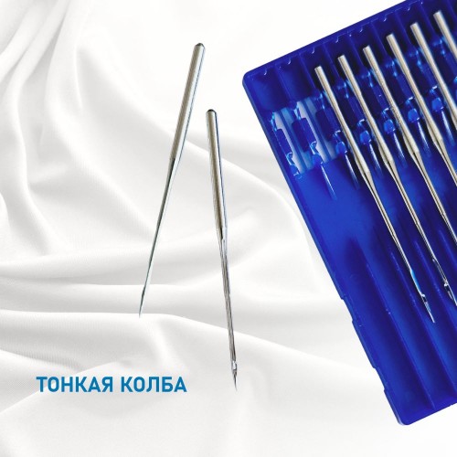 Иглы для промышленных швейных машин DB*1 65 SUK для высокоэластичных тканей Schmetz (10 шт)