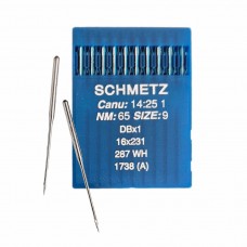 Иглы для промышленных швейных машин DB*1 65 универсальные Schmetz (10 шт)
