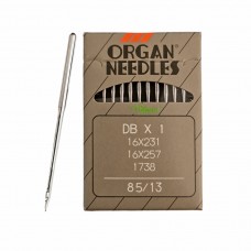 Иглы для промышленных швейных машин DB*1 85 универсальные ORGAN (10 шт)