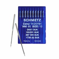 Иглы для промышленных швейных машин DB*1 85 SUK для высокоэластичных тканей Schmetz (10 шт)