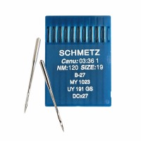 Иглы для промышленных швейных машин DC*27 120 универсальные Schmetz (10 шт)