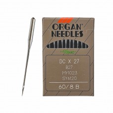 Иглы для промышленных швейных машин DC*27 60 B (SUK) для высокоэластичных тканей ORGAN (10 шт)