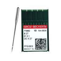Иглы для промышленных швейных машин DC*27 65 SES для трикотажа GROZ-BECKERT (10 шт)