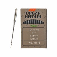 Иглы для промышленных швейных машин DC*27 70 B (SUK) для высокоэластичных тканей ORGAN (10 шт)