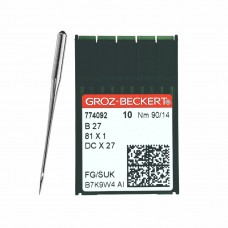 Иглы для промышленных швейных машин DC*27 90 SUK для высокоэластичных тканей GROZ-BECKERT (10 шт)