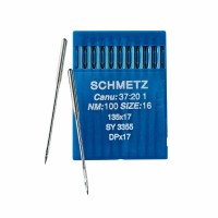 Иглы для промышленных швейных машин DP*17 100 универсальные Schmetz (10 шт)