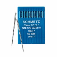 Иглы для промышленных швейных машин DP*17 120 универсальные Schmetz (10 шт)