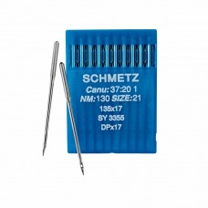 Иглы для промышленных швейных машин DP*17 130 универсальные Schmetz (10 шт)