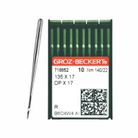 Иглы для промышленных швейных машин DP*17 140 R универсальные GROZ-BECKERT (10 шт)