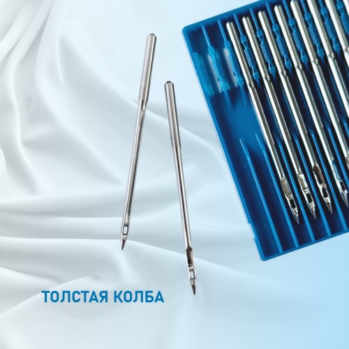 Иглы для промышленных швейных машин DP*17 140 универсальные Schmetz (10 шт)