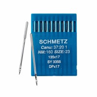 Иглы для промышленных швейных машин DP*17 160 универсальные Schmetz (10 шт)