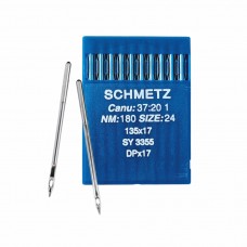 Иглы для промышленных швейных машин DP*17 180 универсальные Schmetz (10 шт)