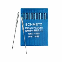 Иглы для промышленных швейных машин DP*17 80 SES для трикотажа Schmetz (10 шт)