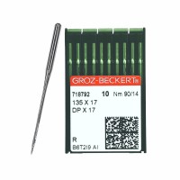 Иглы для промышленных швейных машин DP*17 90 R универсальные GROZ-BECKERT (10 шт)