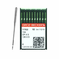 Иглы для промышленных швейных машин DP*5 110 R универсальные GROZ-BECKERT (10 шт)