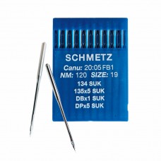 Иглы для промышленных швейных машин DP*5 120 SUK для высокоэластичных тканей Schmetz (10 шт)