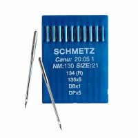 Иглы для промышленных швейных машин DP*5 130 универсальные Schmetz (10 шт)