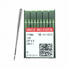 Иглы для промышленных швейных машин DP*5 140 R универсальные GROZ-BECKERT (10 шт)