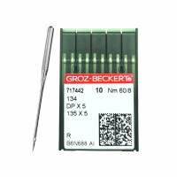 Иглы для промышленных швейных машин DP*5 60 R универсальные GROZ-BECKERT (10 шт)