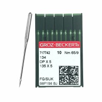 Иглы для промышленных швейных машин DP*5 65 SUK для высокоэластичных тканей GROZ-BECKERT (10 шт)