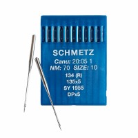 Иглы для промышленных швейных машин DP*5 70 универсальные Schmetz (10 шт)
