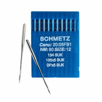 Иглы для промышленных швейных машин DP*5 80 SUK для высокоэластичных тканей Schmetz (10 шт)