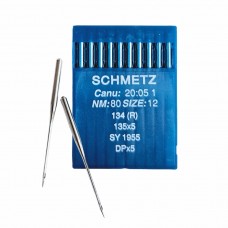 Иглы для промышленных швейных машин DP*5 80 универсальные Schmetz (10 шт)