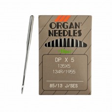 Иглы для промышленных швейных машин DP*5 85 SES для трикотажа ORGAN (10 шт)