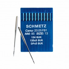 Иглы для промышленных швейных машин DP*5 85 SUK для высокоэластичных тканей Schmetz (10 шт)